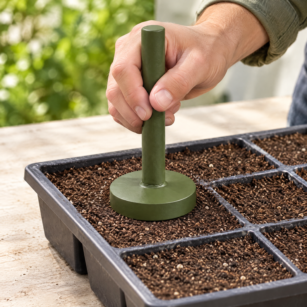 Dravellune™ Seed Starting Soil Tamper