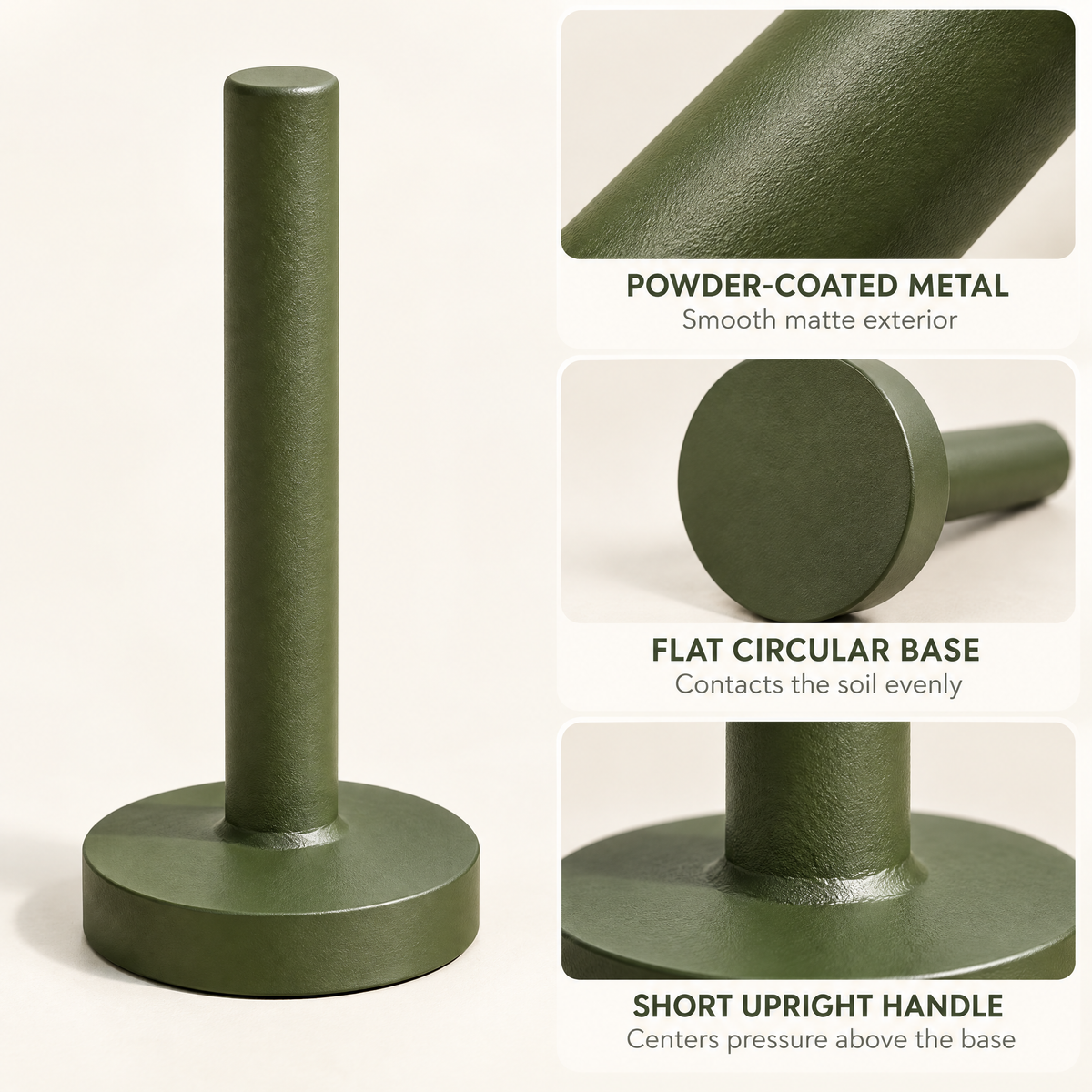 Dravellune™ Seed Starting Soil Tamper